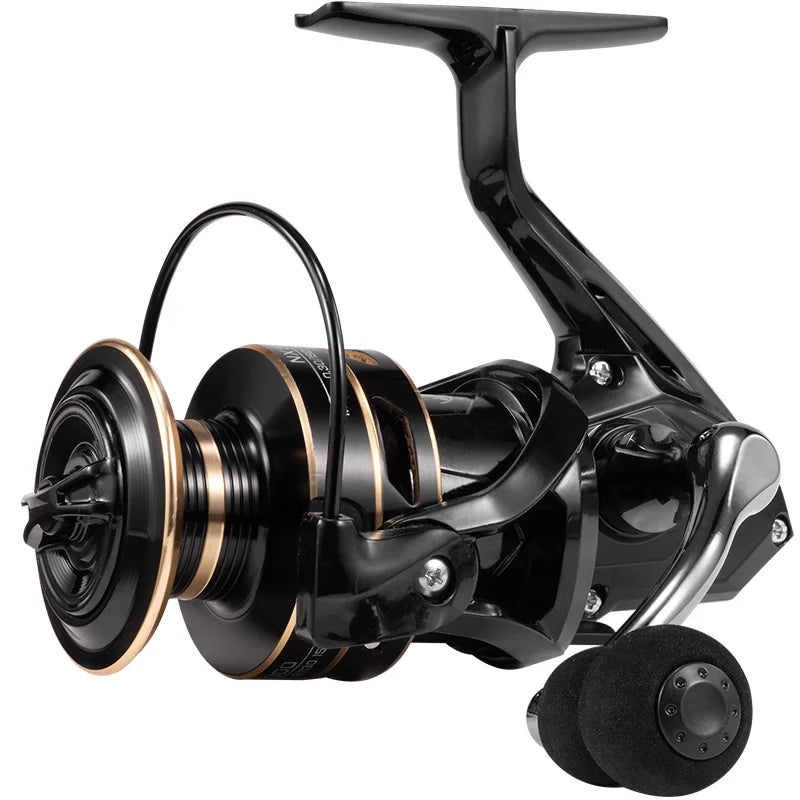 J-Barzillai Spinning Fishing Reel 10KG Max Drag Metal Saltwater Wheel