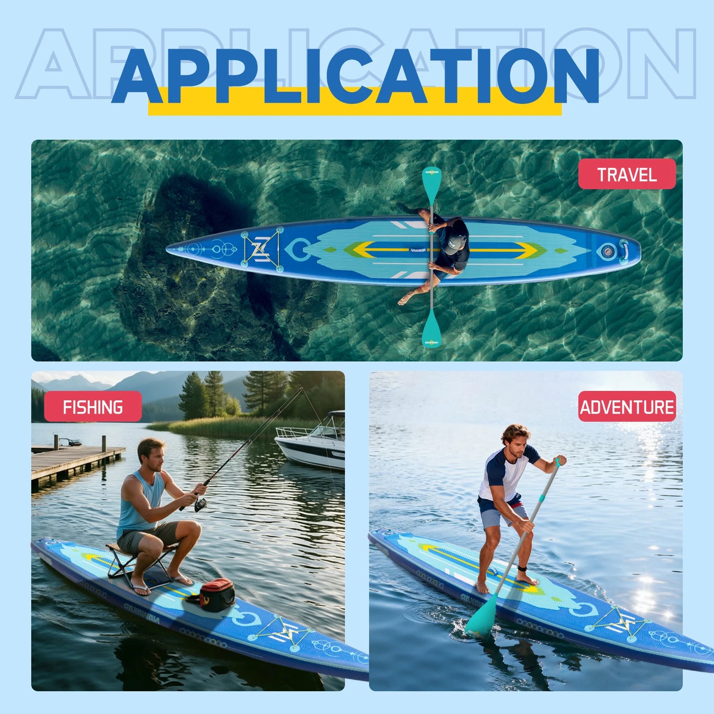 Stand Up Paddleboard Surfboard Accessories Water Sports