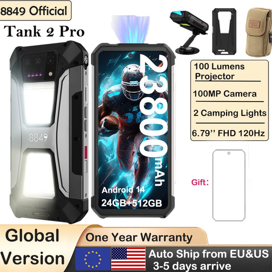 8849 Tank 2 Pro Rugged Smartphone With 100MP Camera