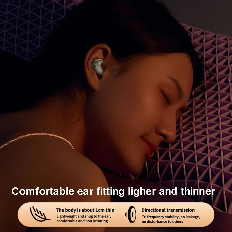 Shuke Invisible Sleep Earphones Wireless Bluetooth 5.3 Earbuds