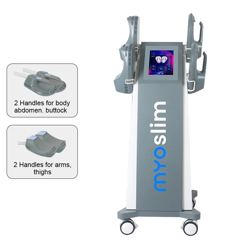 MYOSLIM Body Contouring And Fat Loss Machine With 4 Handles
