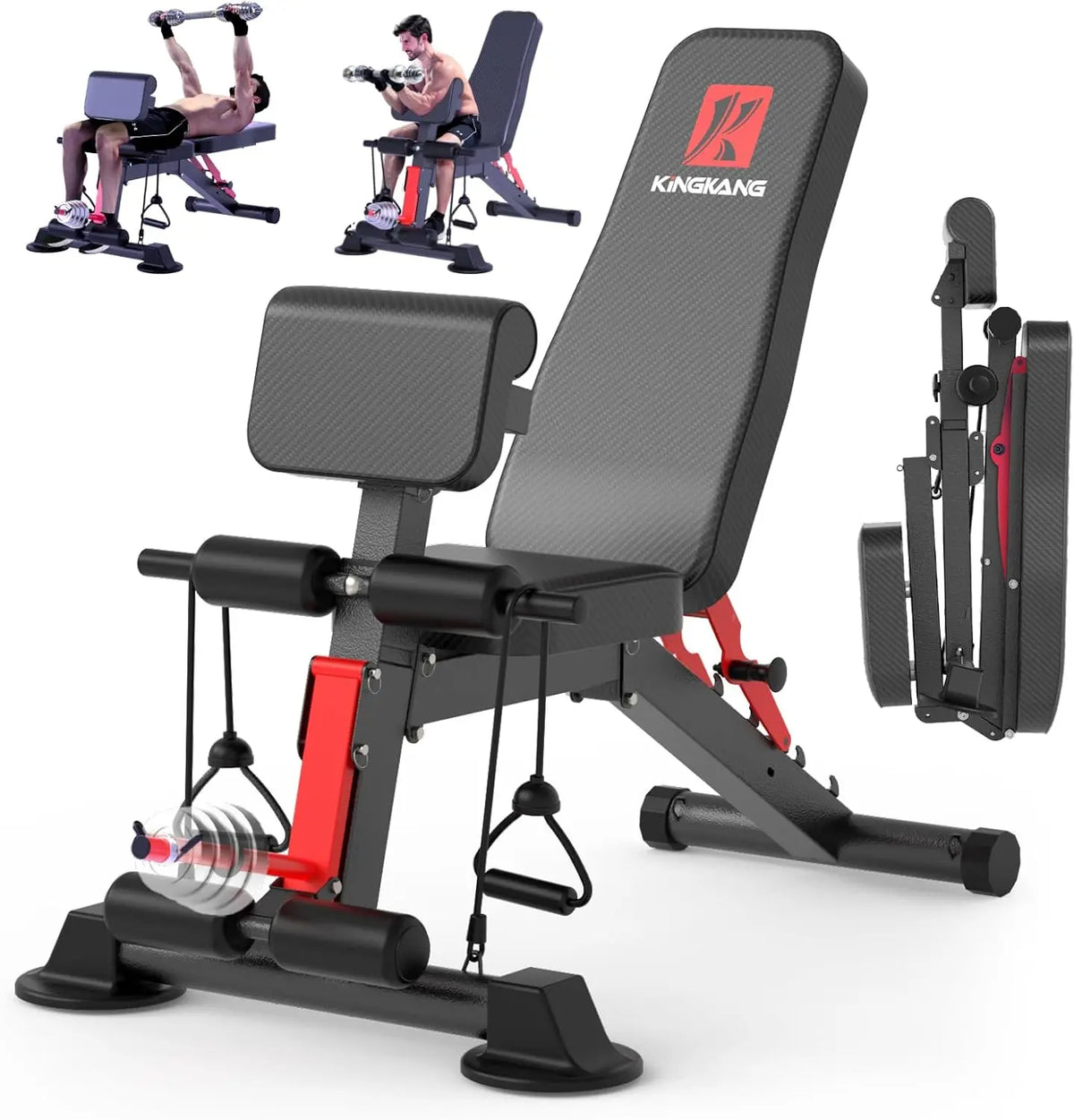 Foldable 14-In-1 Dumbbell Bench With 1000 Lb Capacity