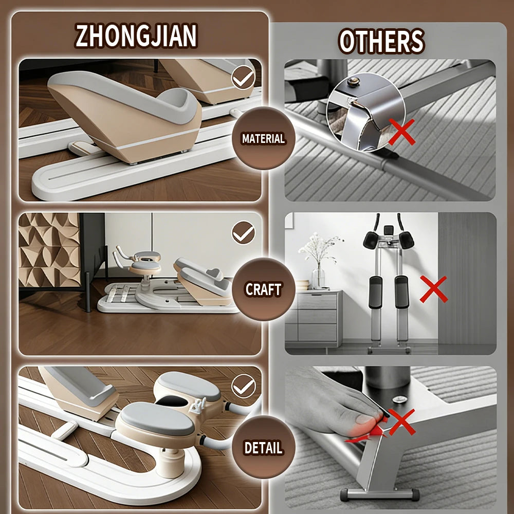 Spine Twist and Stretch Trainer Low-Impact Home Gym for Waist Toning