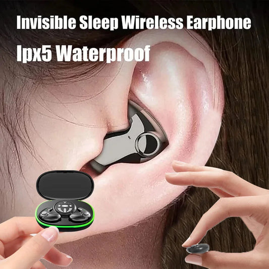 Shuke Invisible Sleep Earphones Wireless Bluetooth 5.3 Earbuds