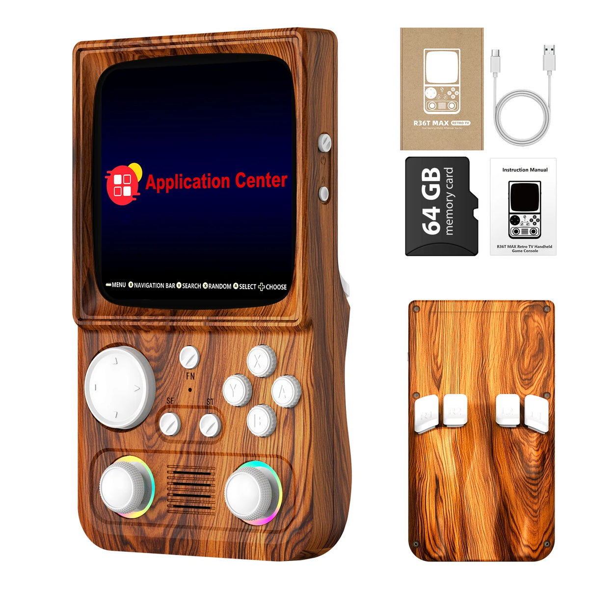 AISLPC RG40 MAX Handheld Game Console Portable Wireless Gaming System