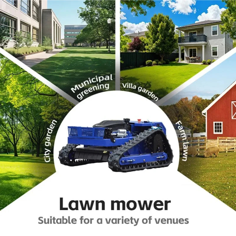 Remote Control Zero Turn Lawn Mower for Slopes and Weeding