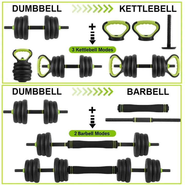 TWISTER.CK Adjustable Dumbbells 44 66 88 Lbs 4 In 1