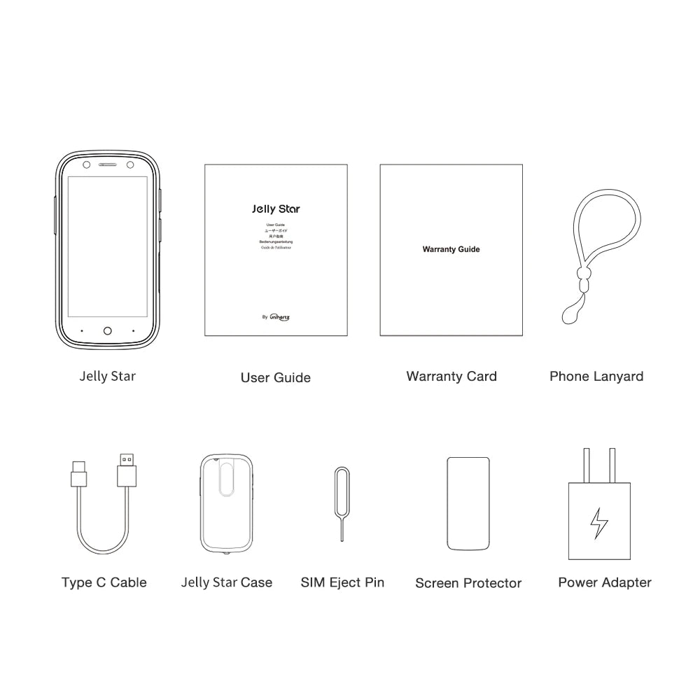 Unihertz Jelly Star 4G Android 13 Global Version Smartphone