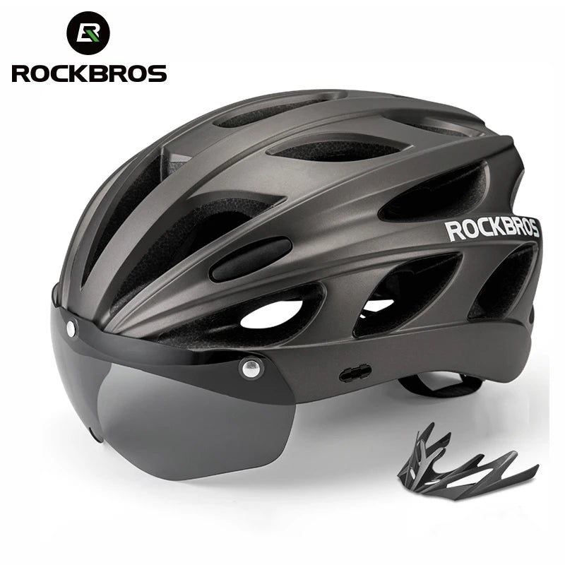 ROCKBROS Bike Helmet EPS Lightweight Breathable Cycling Safety