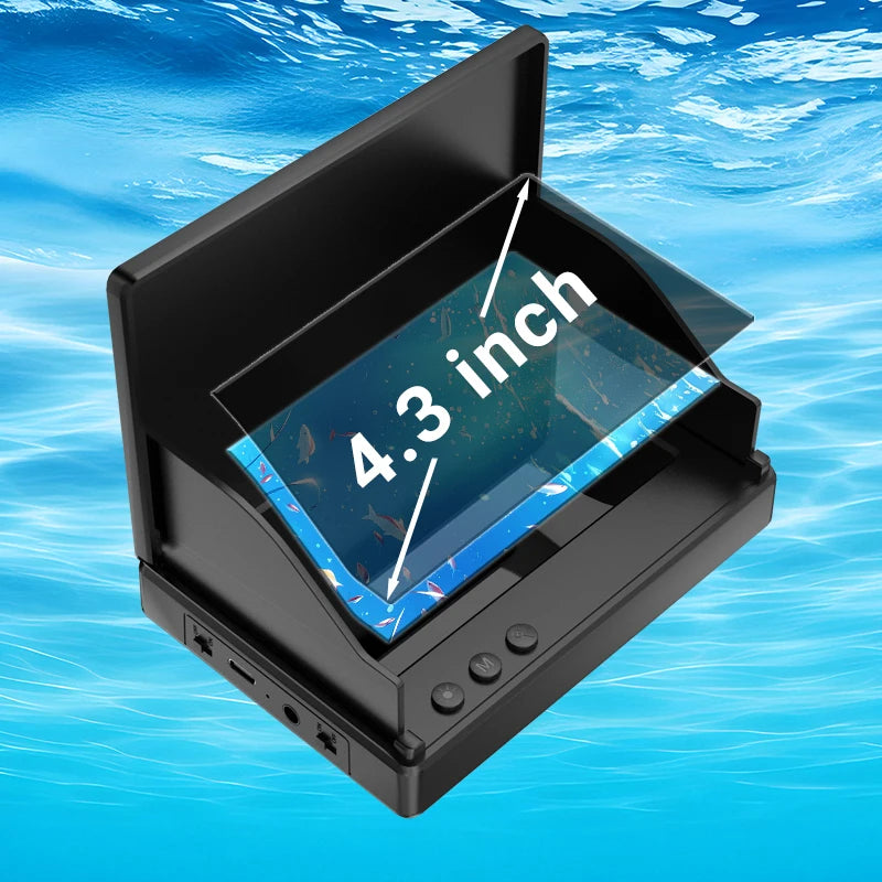 IP68 Underwater Fishing Camera With Monitor Portable Night Vision Depth