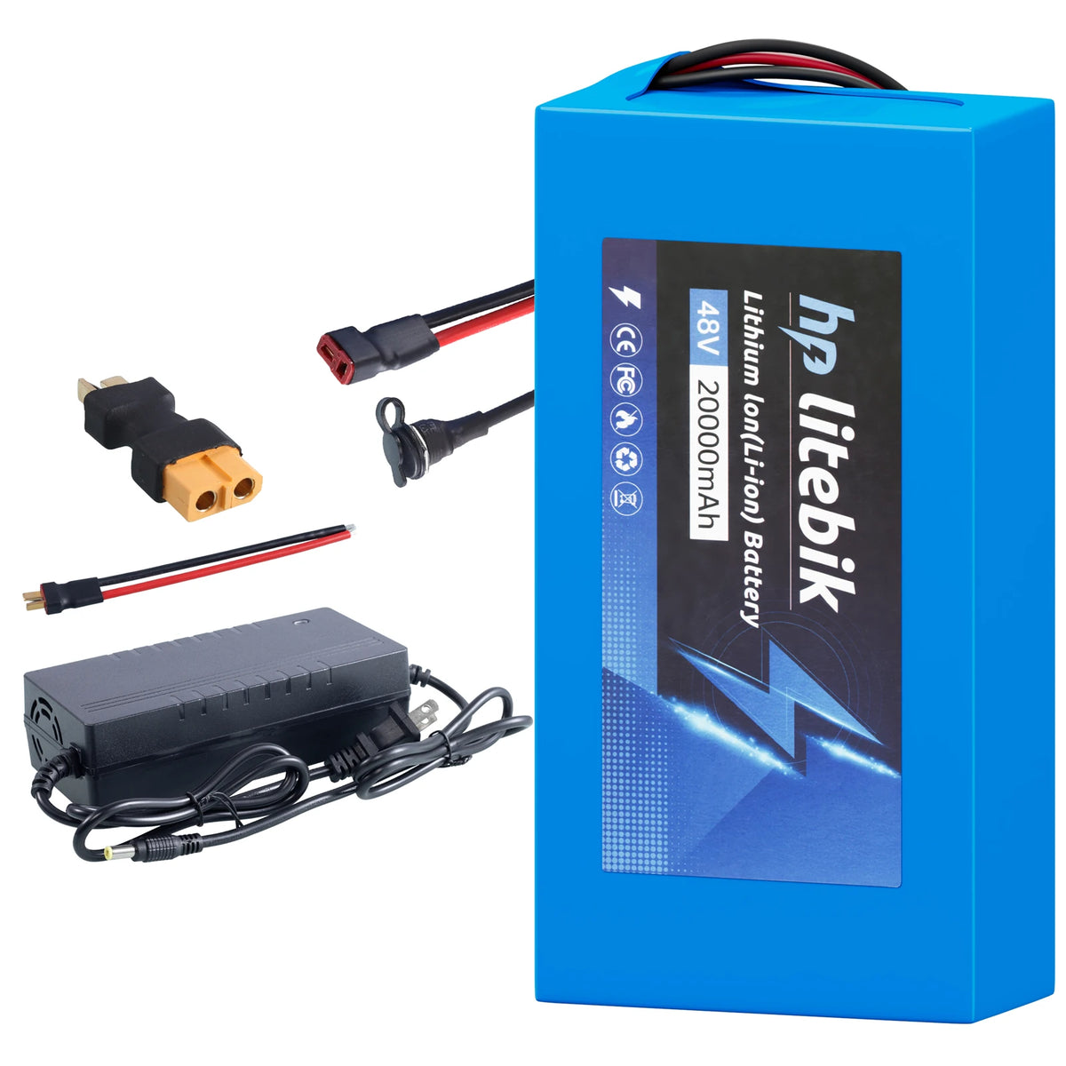 CAO MM 36V Ebike Battery 10 20Ah Powering 200 1200W