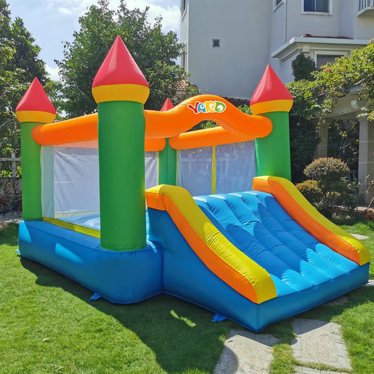 Yard Inflatable Bounce House With Slide for Outdoor and Indoor