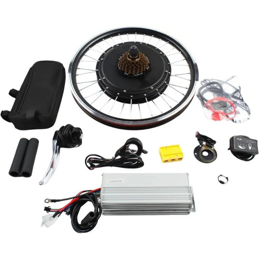 Rear Wheel Electric Conversion Kit 48V 1000W Brushless Hub LCD