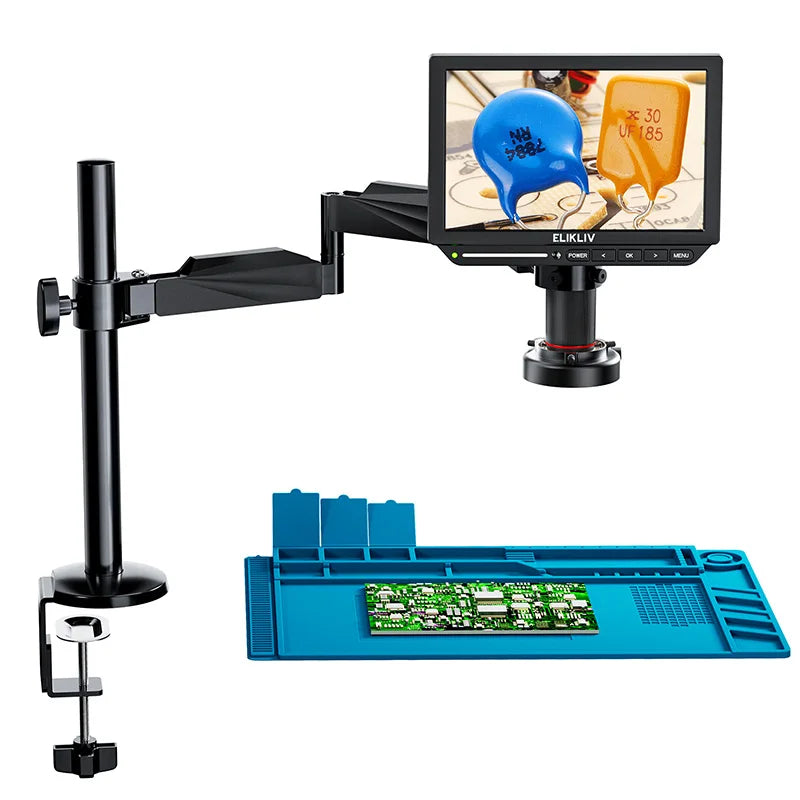 Elikliv EM4K 4K Digital Microscope for Electronics with HDMI