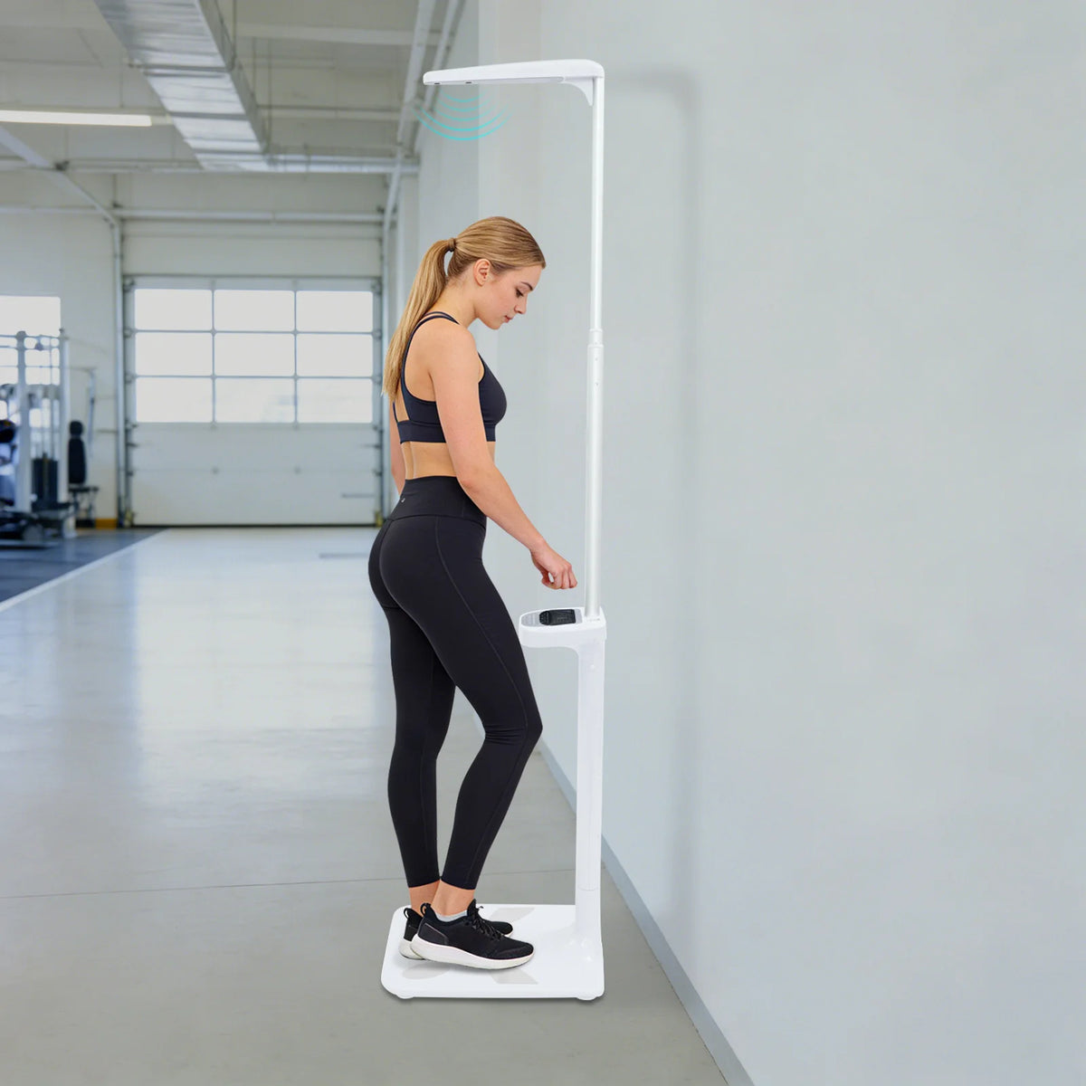 Ultrasonic Height And Weight Scale With Bluetooth BMI Monitor
