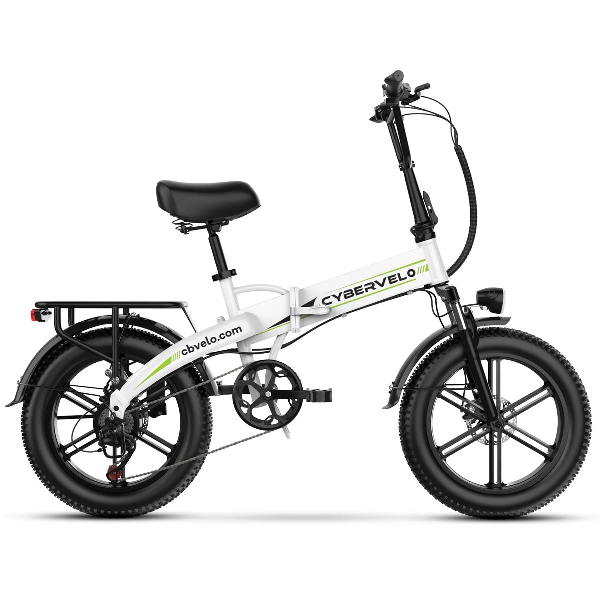 Cybervelo Mars700 Electric Bike 80 Mile Range Foldable