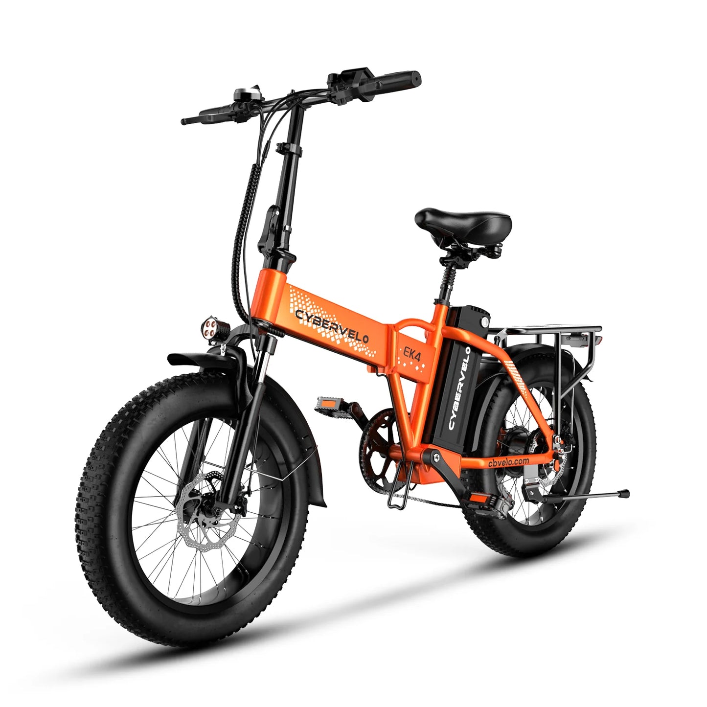 Cybervelo Mars700 Electric Bike 80 Mile Range Foldable