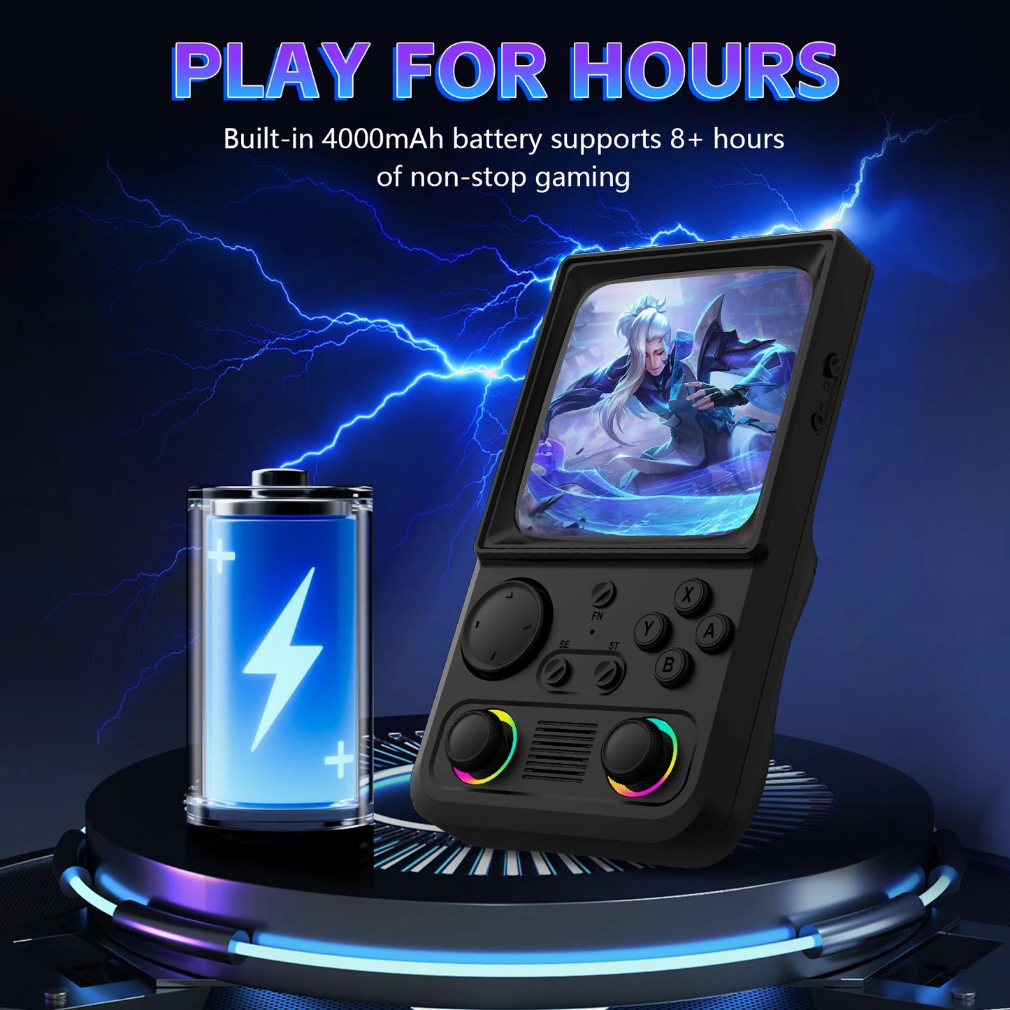 AISLPC RG40 MAX Handheld Game Console Portable Wireless Gaming System