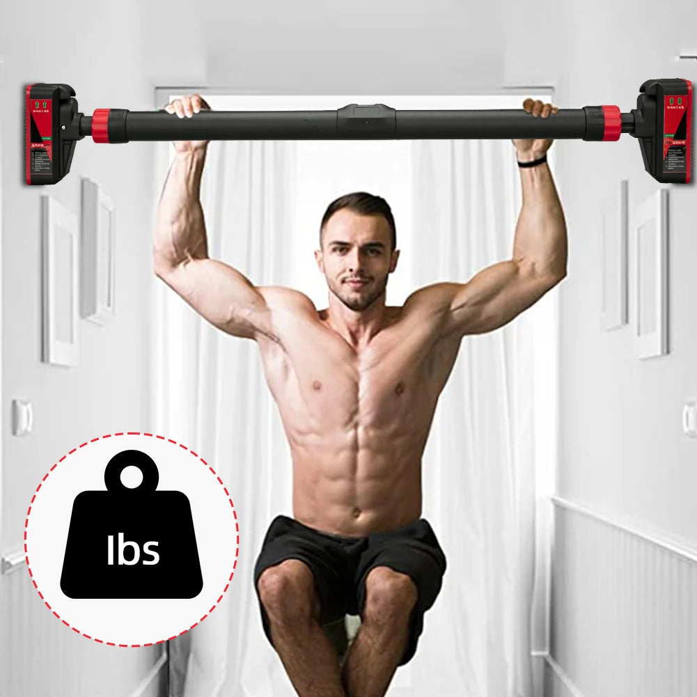 TWISTER.CK Adjustable Pull Up Bar With Level Gauge For Doorway