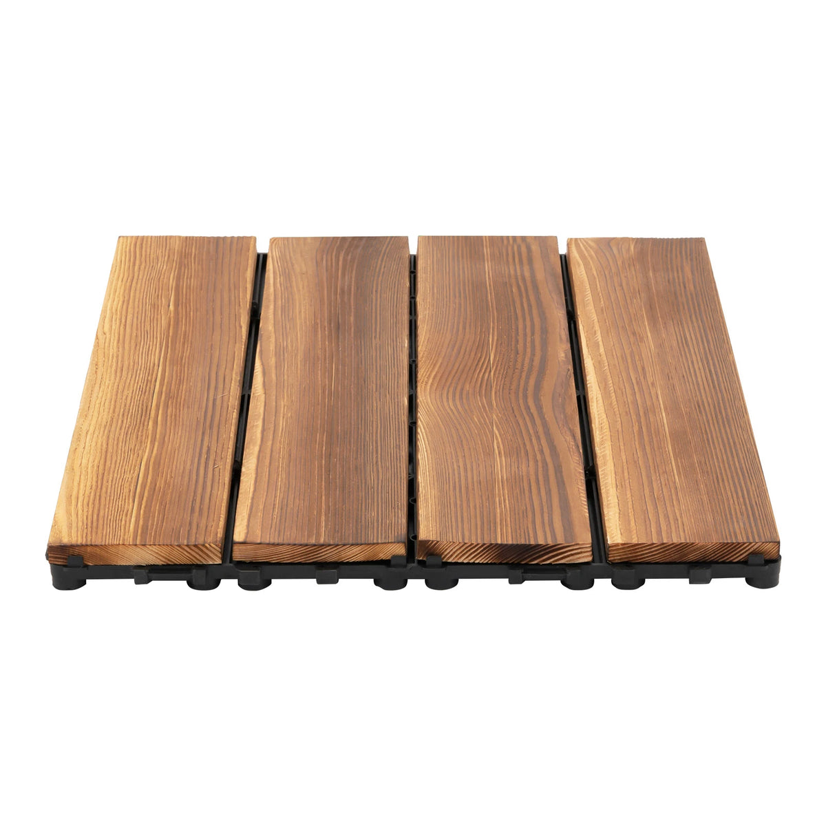 Wood Plastic Composite Interlocking Deck Tiles for Outdoor Patios