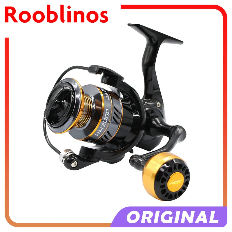 Rooblinos Spinning Reel Max Drag Offshore Fishing Wheel