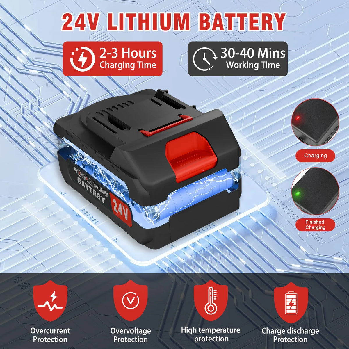 21V Cordless Weed Wacker 3 In 1 Trimmer With Wheels