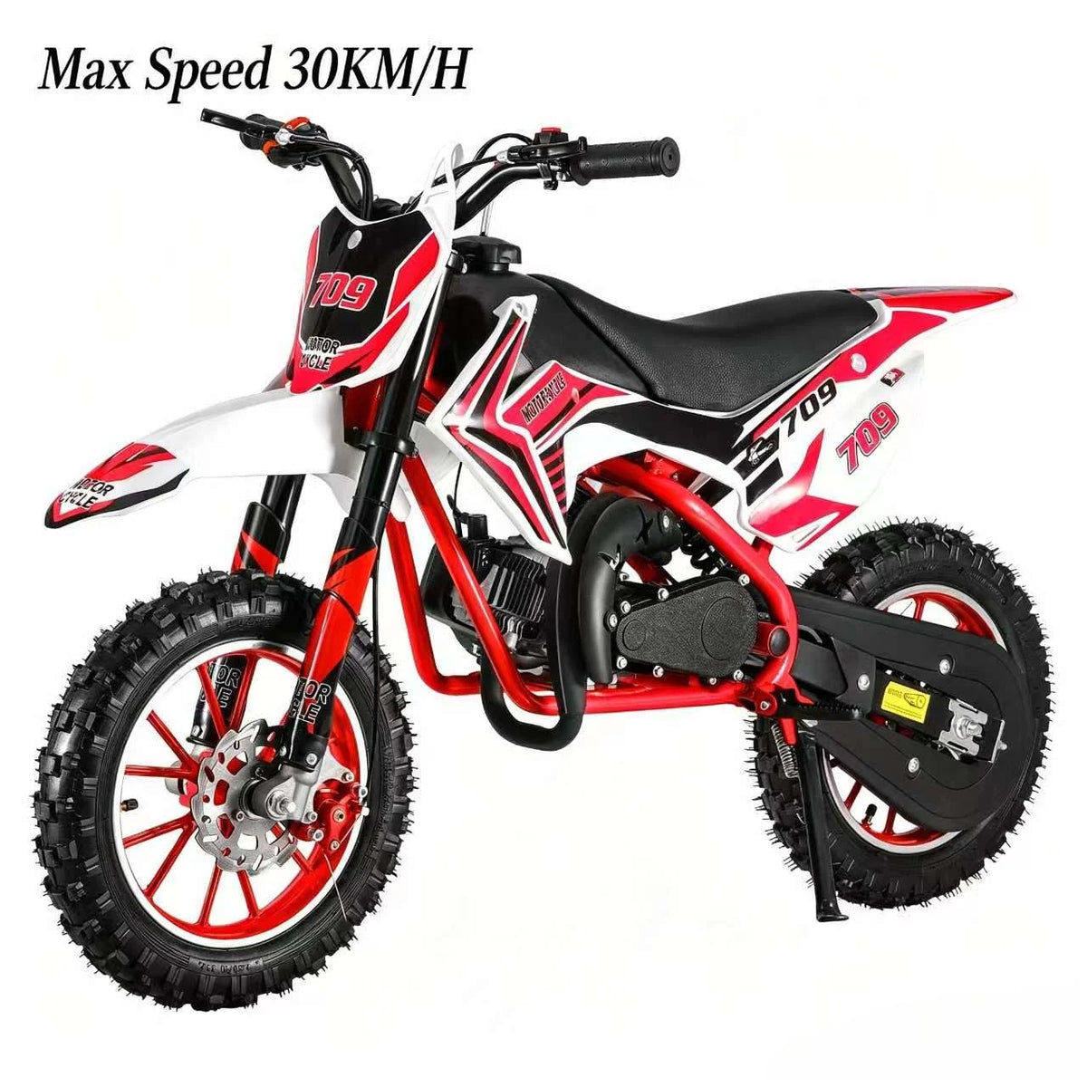 49cc 2 Stroke Kids Dirt Bike Powered Off Road Pocket