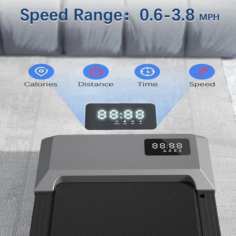 Superun 2in1 Home Treadmill, 2.5HP, 300lb Capacity