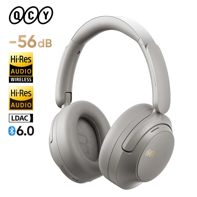 QCY H3S Over Ear ANC Bluetooth Headphones LDAC Spatial Sound