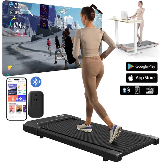 Superun 2in1 Home Treadmill, 2.5HP, 300lb Capacity