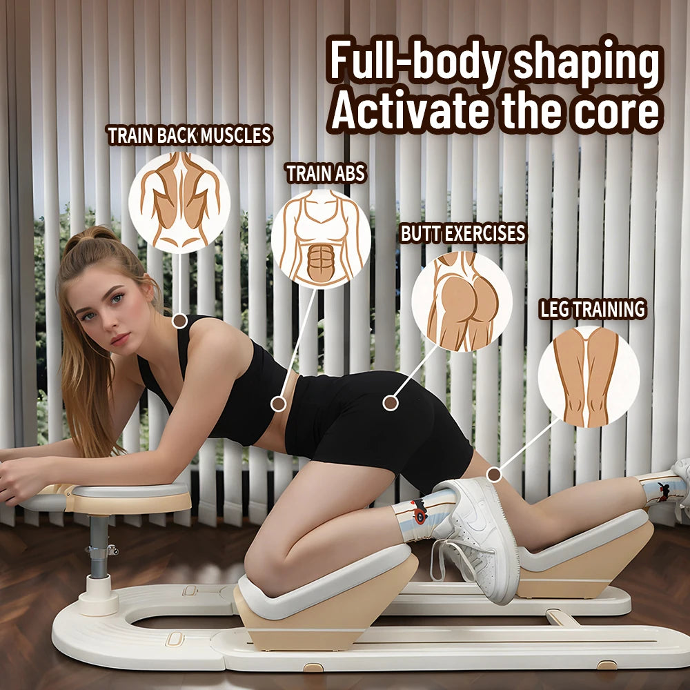 Spine Twist and Stretch Trainer Low-Impact Home Gym for Waist Toning