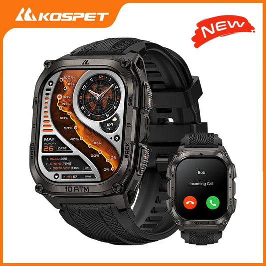 KOSPET Tank M4 Smart Watch GPS Offline Maps Health Monitor