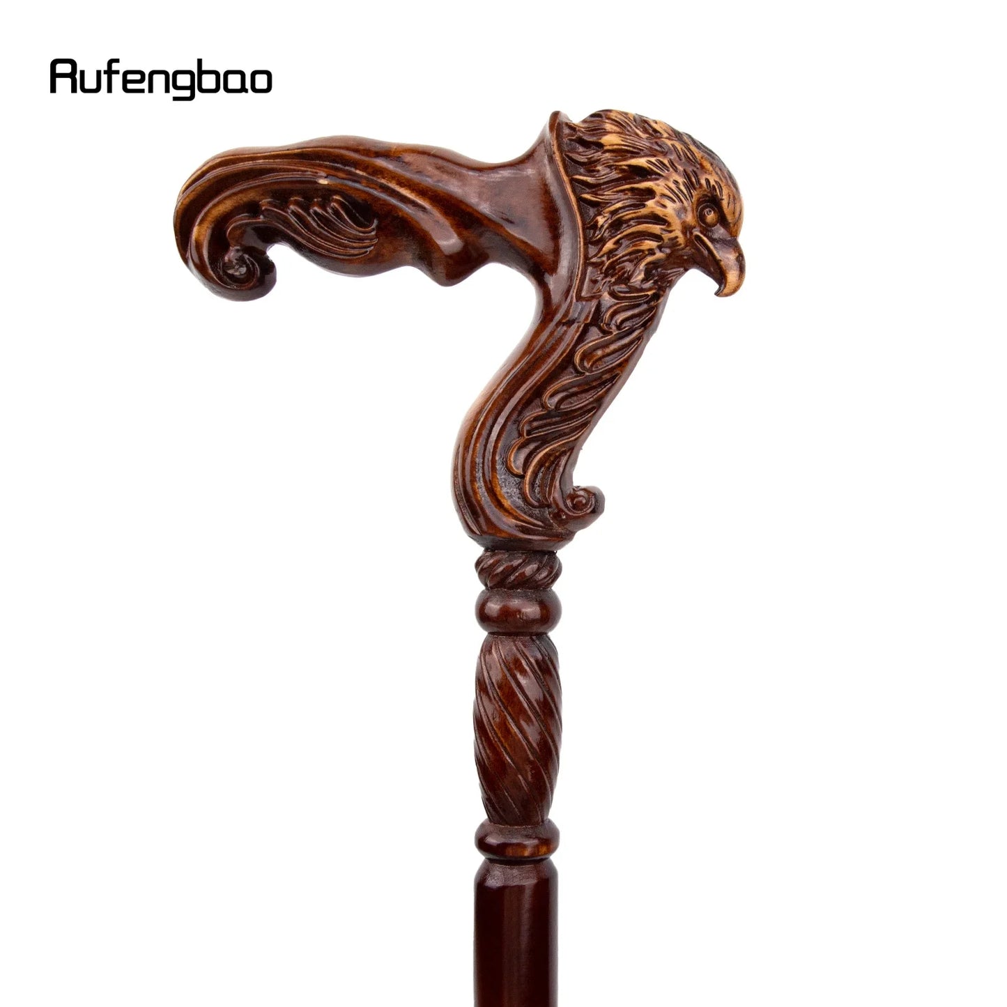 RufengBrown Decorative Wooden Walking Stick Vampire cosplay Wand