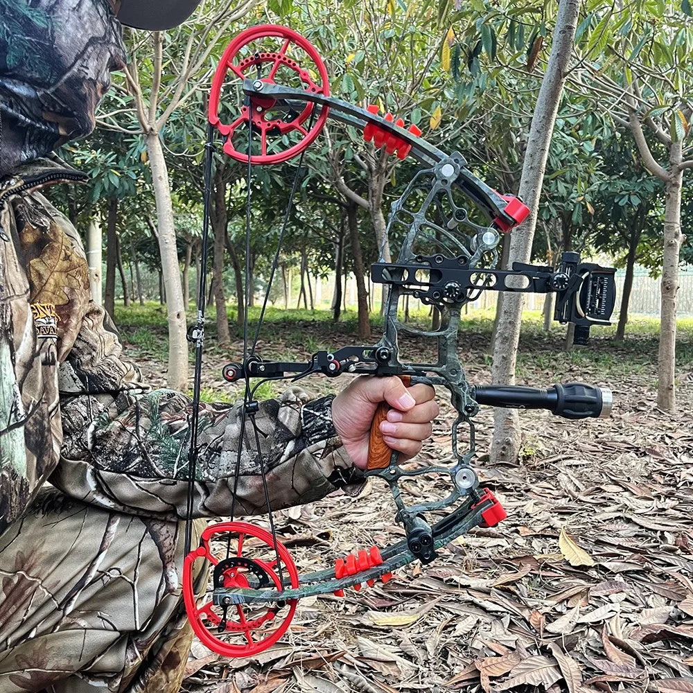 Rh Compound Dual Bow 30 To 70 Lbs Hunting Archery