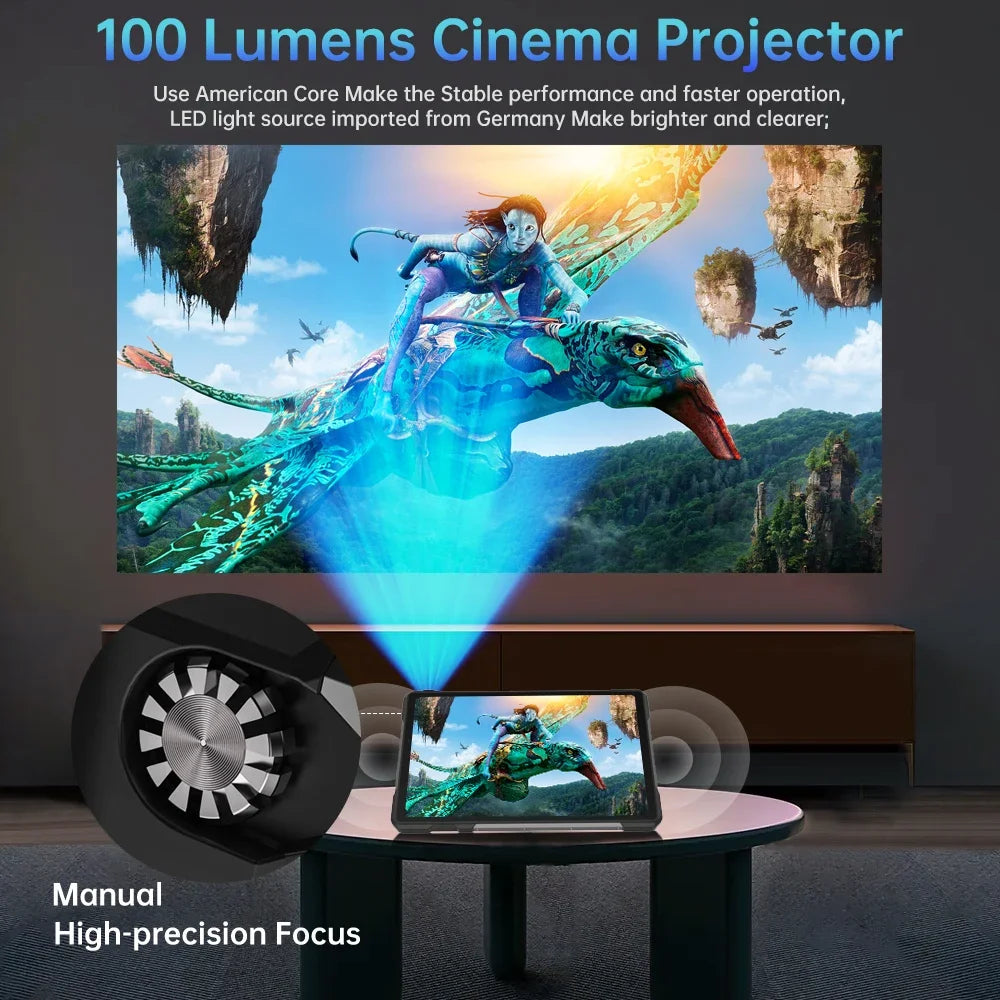 8849 Tank Pad Rugged Tablet With Projector 100 Lumens Android 5G