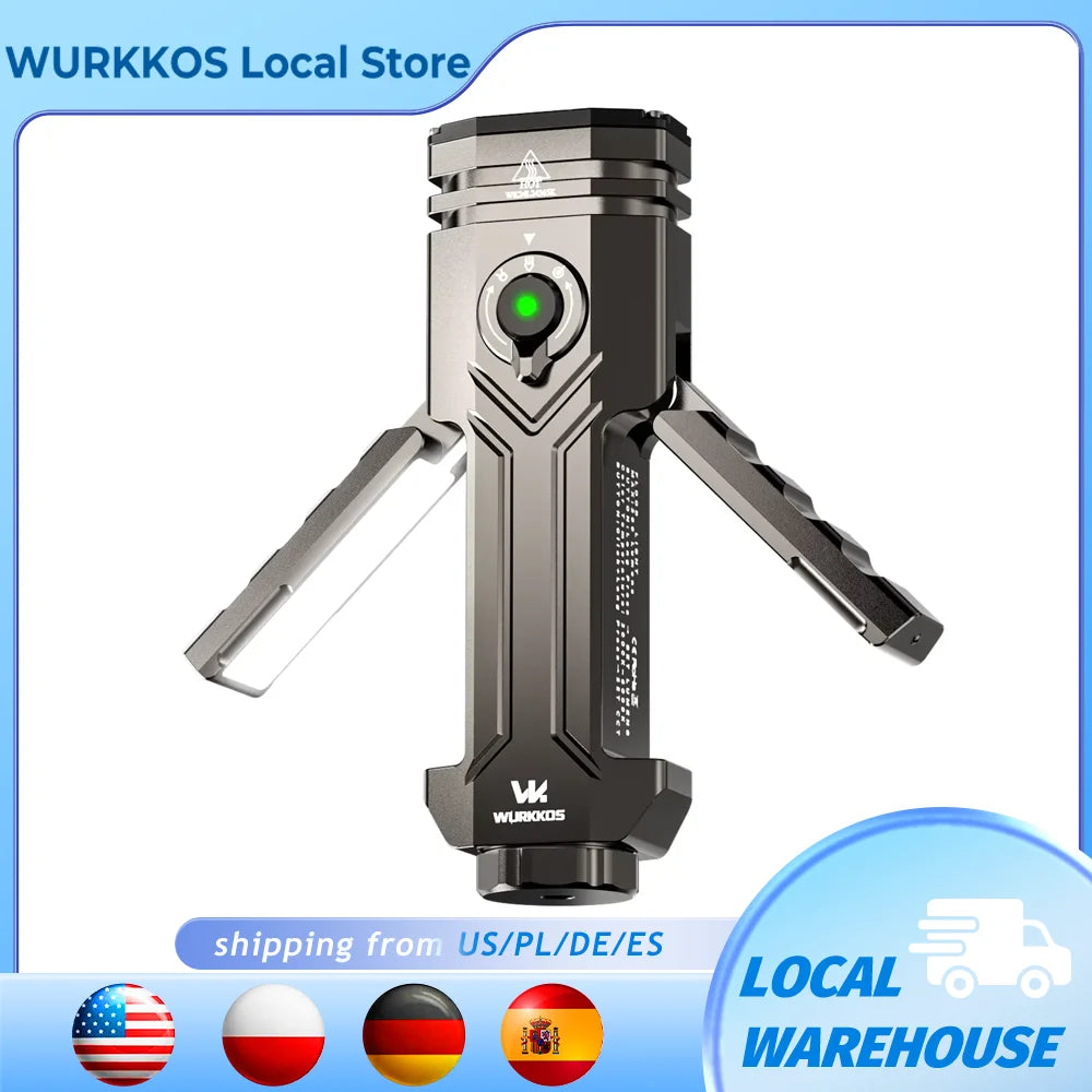 Wurkkos HD02 LED Camping Lamp Portable Outdoor Light Rechargeable