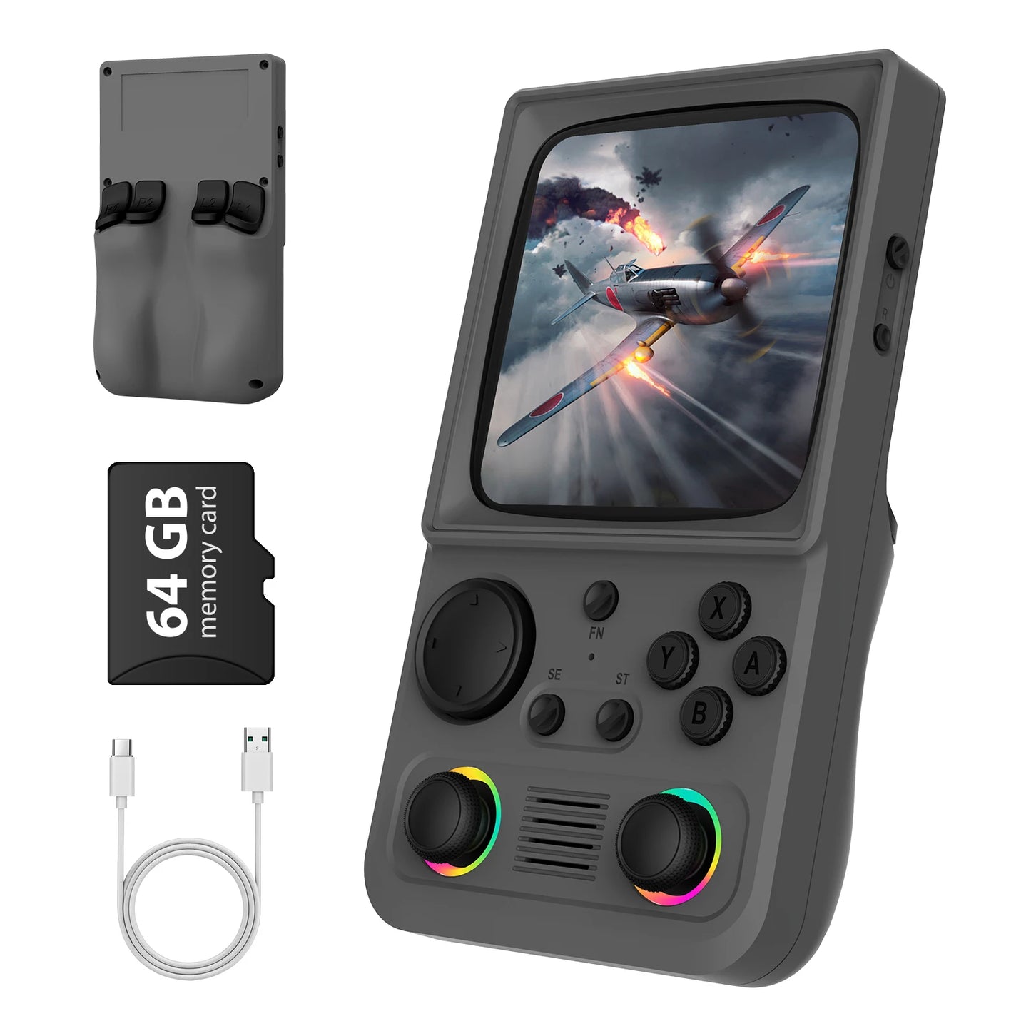 AISLPC RG40 MAX Handheld Game Console Portable Wireless Gaming System
