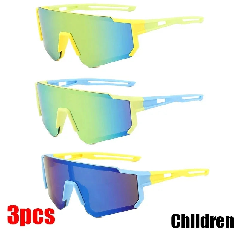 NNYDEL Kids Anti UV Sunglasses For Sports Eye Protection