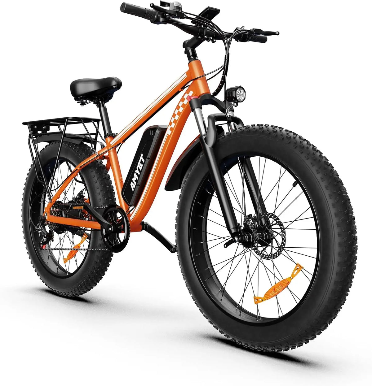 AMYET Electric Mountain Bike 1500W 48V Fat Tire All Terrain