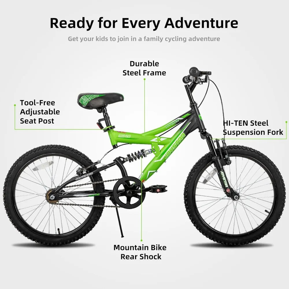 Joystar Kids Mountain Bike For Boys And Girls Durable Bicycle