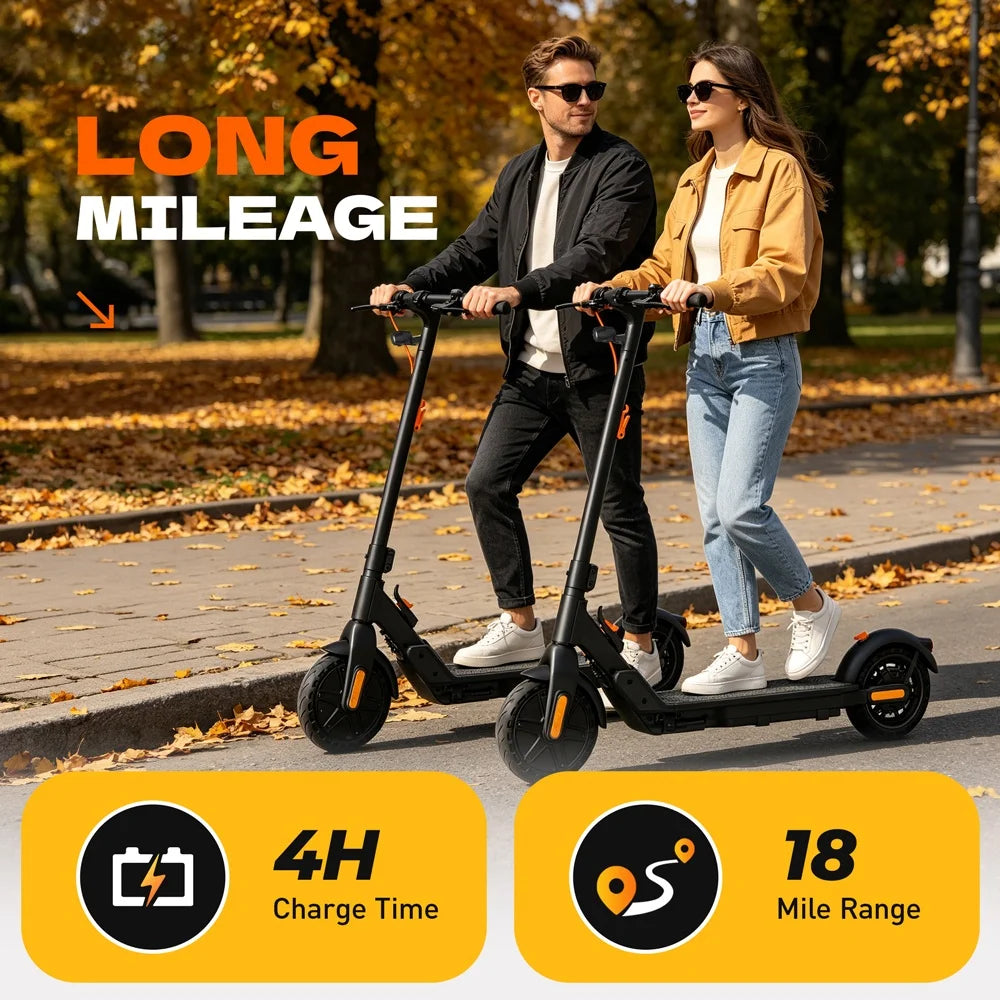 HeroPick C8 Adult Electric Scooter 350W Foldable 19 MPH