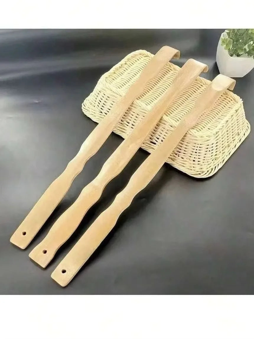 Bamboo Back Scratcher Massager Stick For Full Body Relaxation