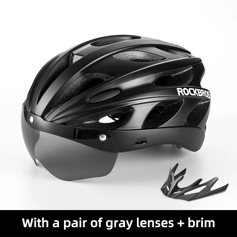 ROCKBROS Bike Helmet EPS Lightweight Breathable Cycling Safety