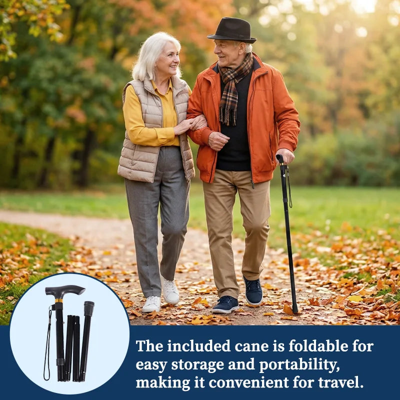 CvitalelPersd Lightweight Foldable Wheelchair for Adults and Seniors