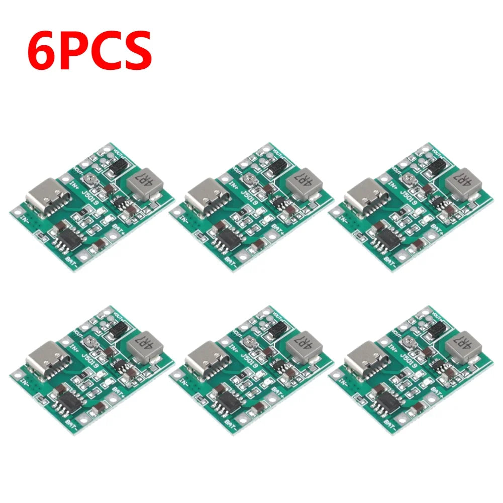 TP4056 Lithium Battery Charger Module DC Boost Type C