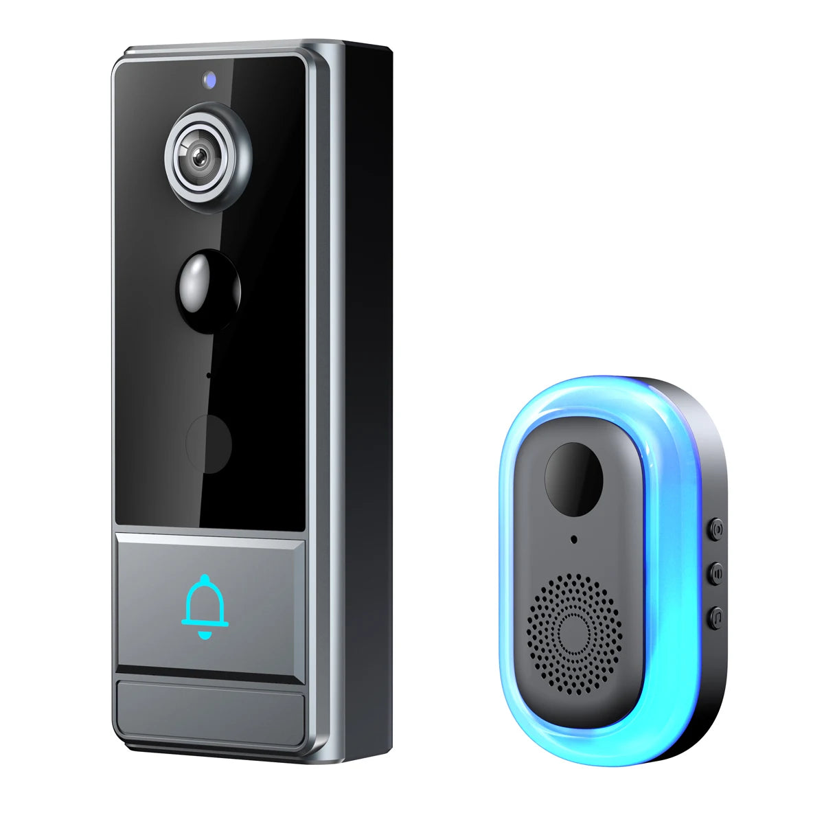 XBIBI Wireless Smart Video Doorbell With PIR Motion Detection