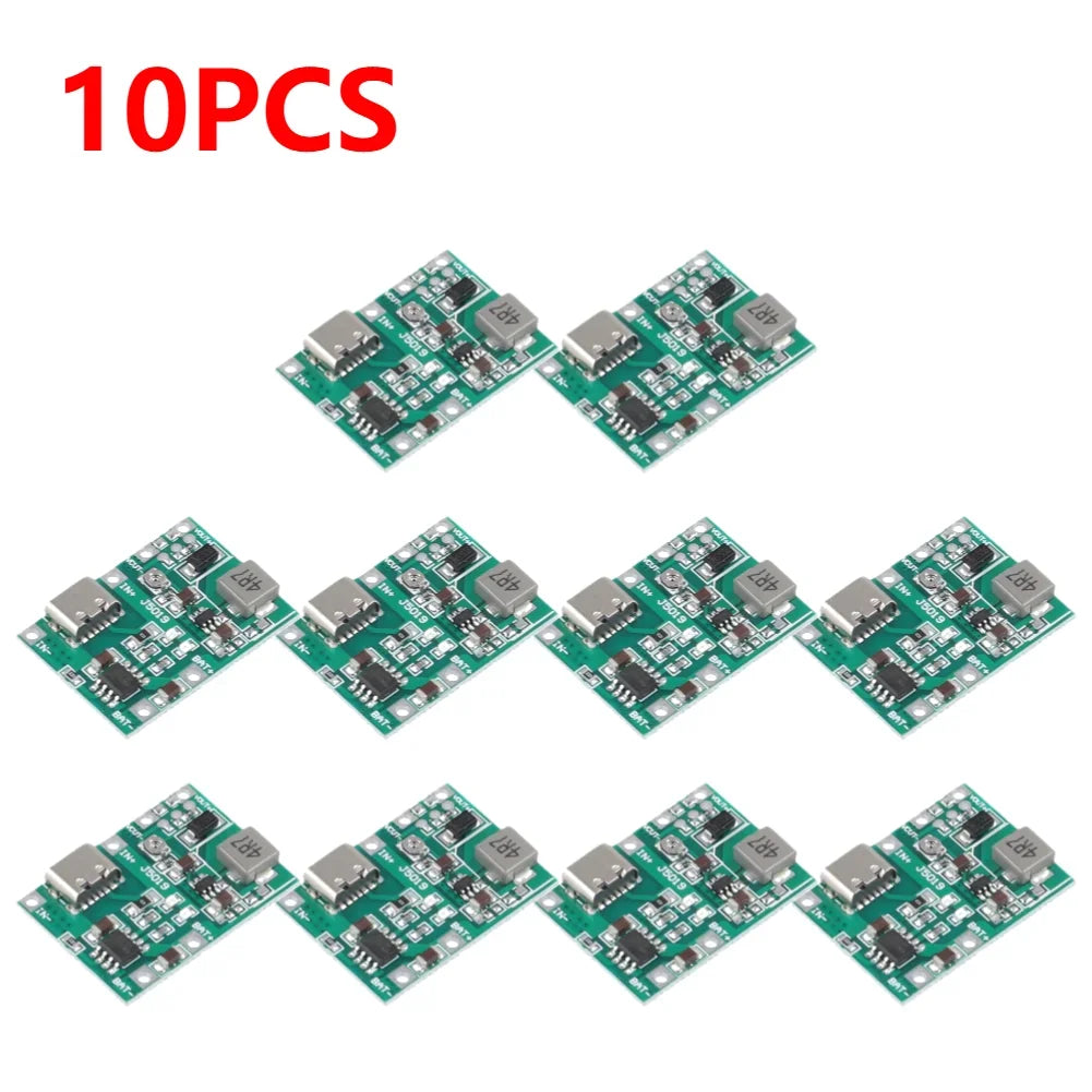 TP4056 Lithium Battery Charger Module DC Boost Type C