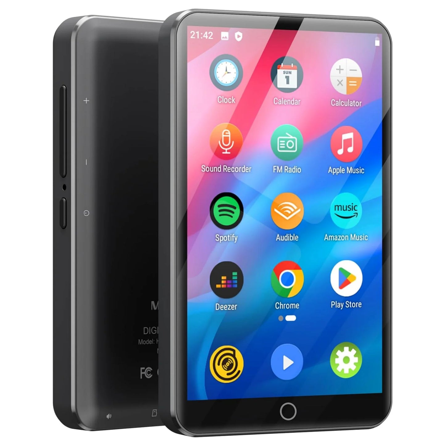 Mechen Android 9.0 MP3 Player Bluetooth 512GB 16GB Internal Storage