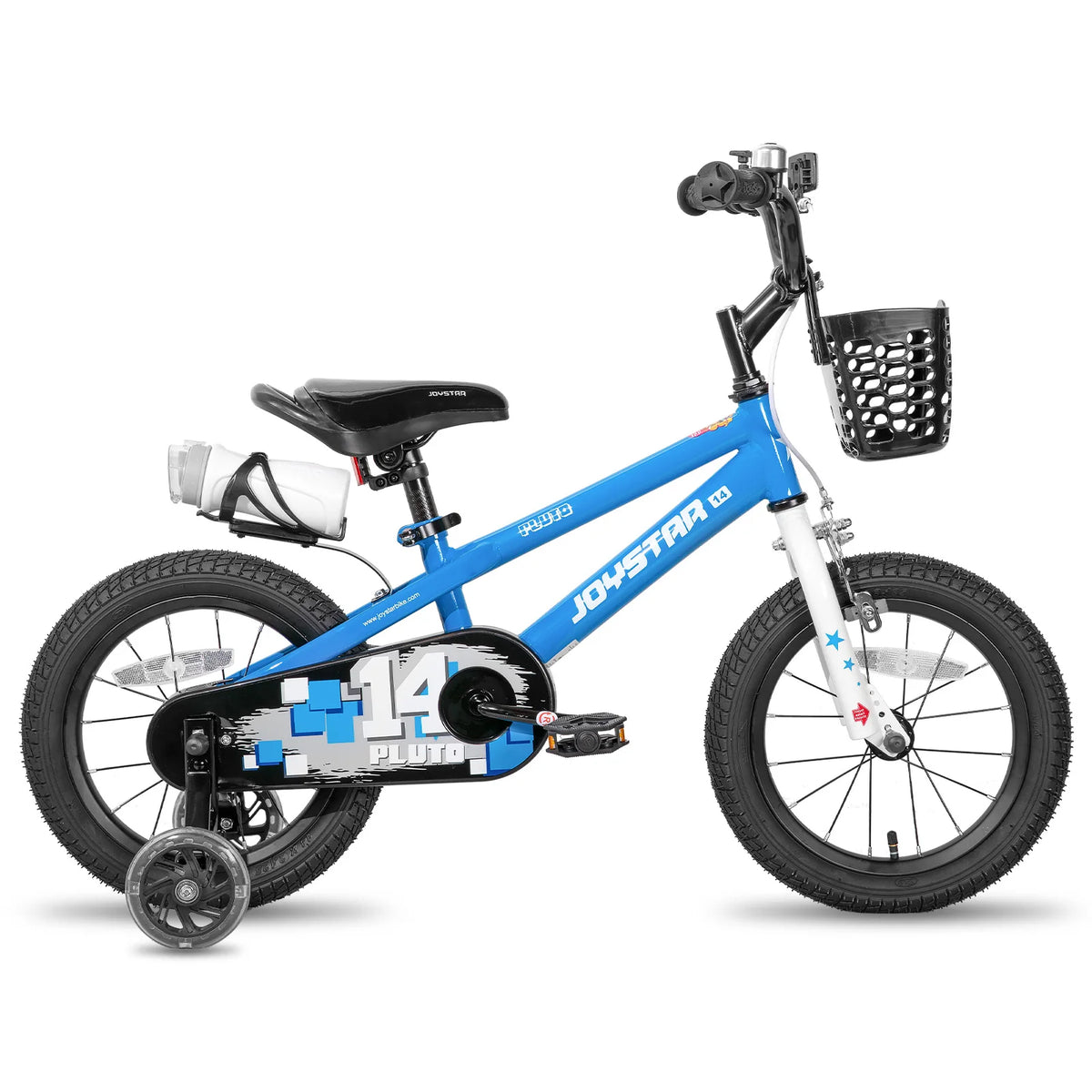JOYSTAR Kids Bicycle 3-12 With Light Up Training Wheels