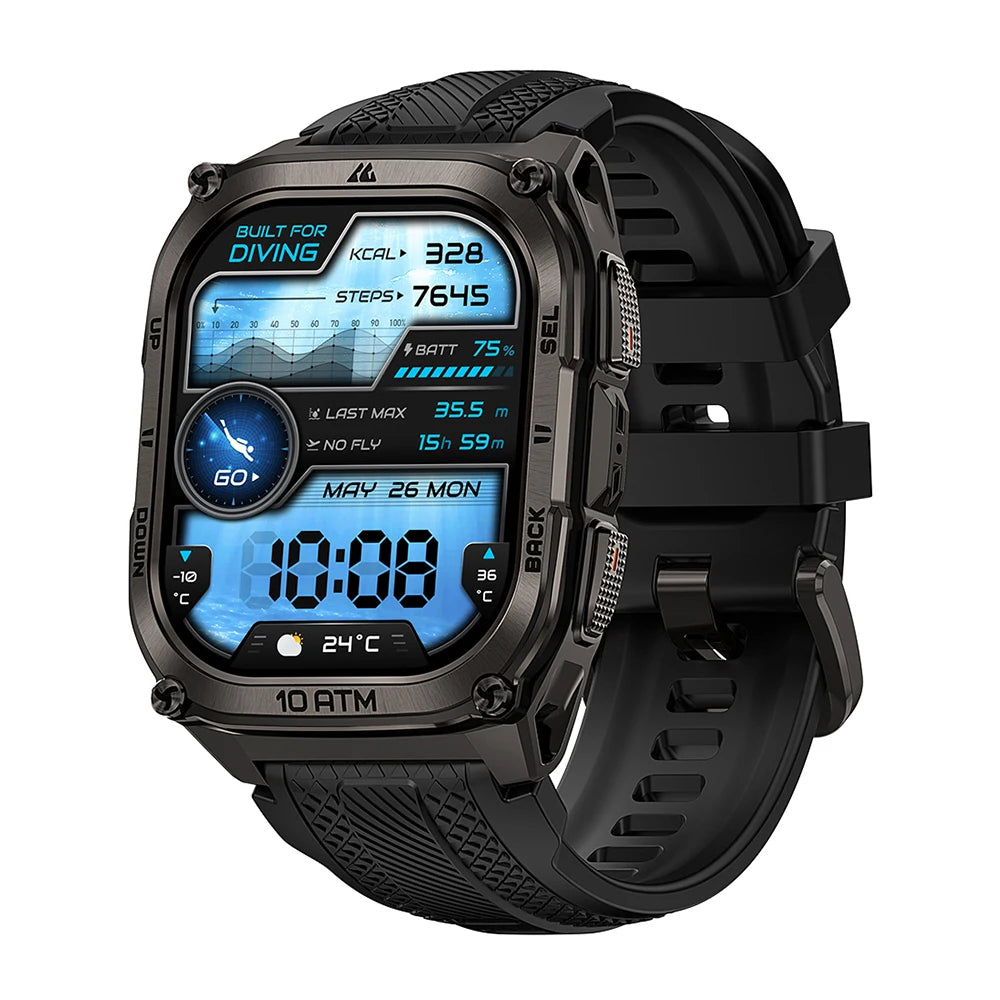 KOSPET Tank M4 Smart Watch GPS Offline Maps Health Monitor